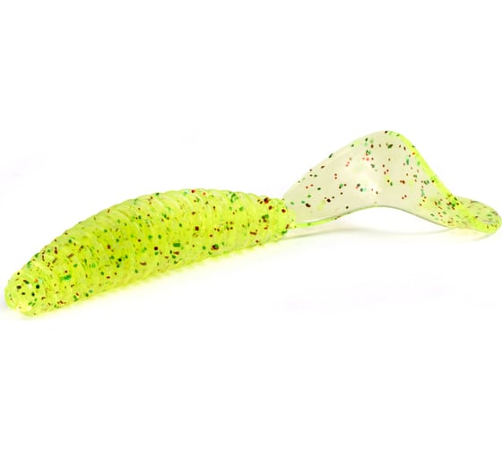 Съедобные искусственные слаги LUCKY JOHN LJ Pro Series ULTRAWORM CURLY 2.0in (50 мм), цвет S15, 9 шт 140198-S15