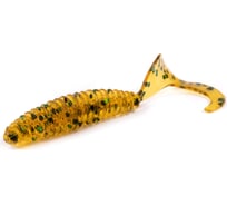 Съедобные искусственные слаги Lucky John LJ Pro Series ULTRAWORM CURLY 2.0in, 5 см, цвет PA19, 9 шт 140198-PA19