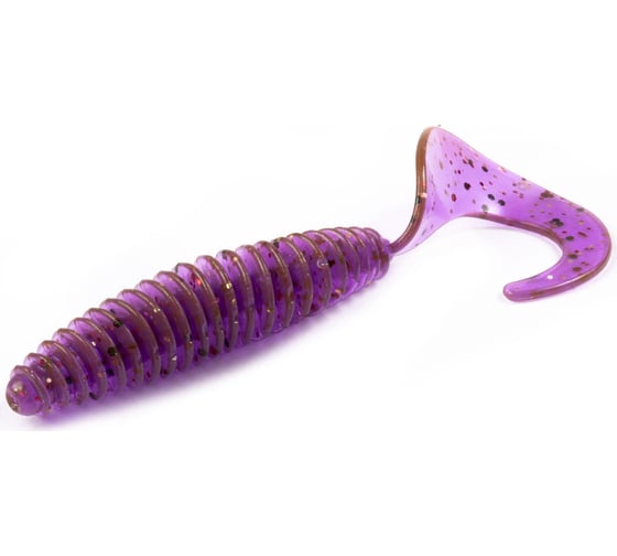 Съедобные искусственные слаги Lucky John LJ Pro Series ULTRAWORM CURLY 2.0in, 5 см, цвет S13, 9 шт 140198-S13