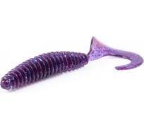 Съедобные искусственные слаги Lucky John LJ Pro Series ULTRAWORM CURLY 2.0in, 5 см, цвет S63, 9 шт 140198-S63