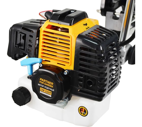 Двухтактный подвесной лодочный мотор 3.5 л.с. PARTNER FOR GARDEN OM 520 P 5118