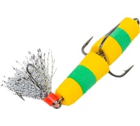 Мандула серебристый хвост, желтый/зеленый/желтый 08-002-09