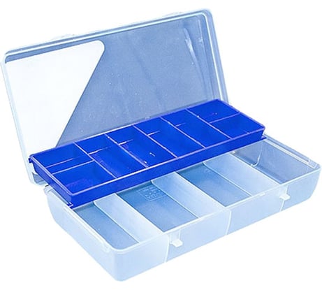 Salmo Коробка рыболов. пласт. с полкой 7100