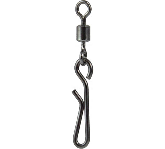 Вертлюжок с быстросъемной застежкой FISHCRYSTAL Hanging-B, №10, 5 кг, 7 шт 3017-10F 1