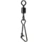 Вертлюжок с застежкой FISHCRYSTAL Hooked, №4, 28 кг, 8 шт 3003-04F 1