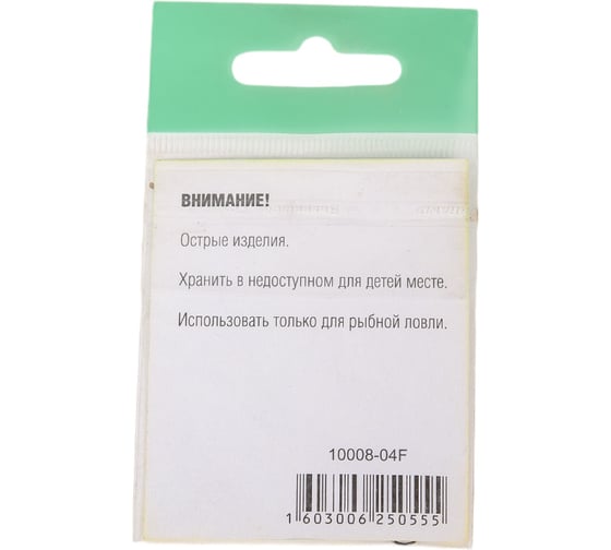 Крючок FISHCRYSTAL FS IDUMEZINA №4, 10 шт 10008-04F