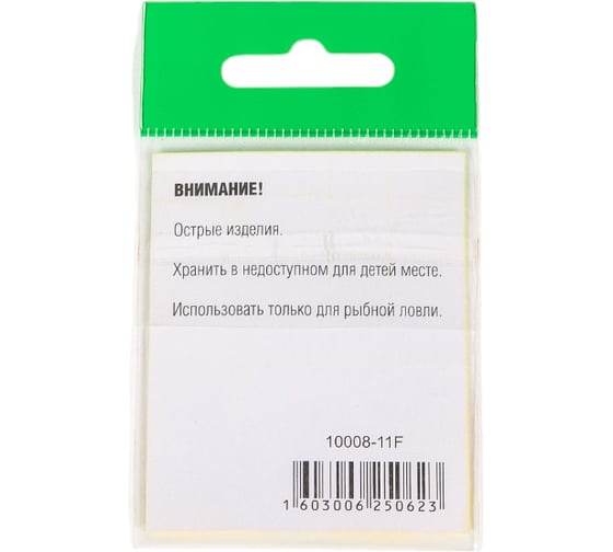 Крючок FISHCRYSTAL FS IDUMEZINA №11, 8 шт 10008-11F