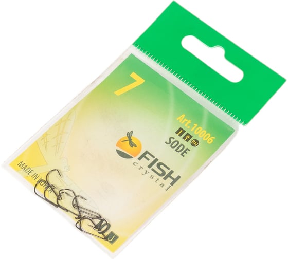 Крючок FISHCRYSTAL FS SODE №7, 10 шт 10006-07F