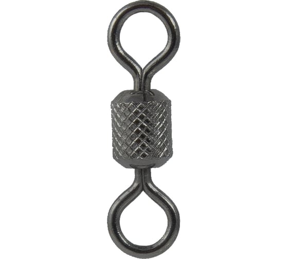 Цилиндрический вертлюжок с накаткой FISHCRYSTAL №4, 35 кг, 7 шт 1002-04F