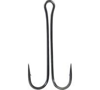 Крючок двойной FISHCRYSTAL с длинным цевьем, №2, покрытие BN, 8 шт 11040-2F