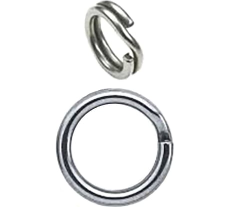 Кольцо заводное FISHCRYSTAL ф 8 мм, 20 кг, 12 шт 6008-08F