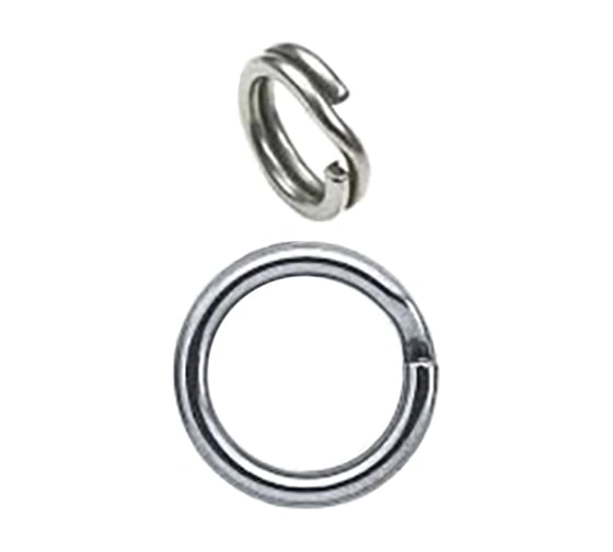 Кольцо заводное FISHCRYSTAL ф 6 мм, 12 кг, 16 шт 6008-06F