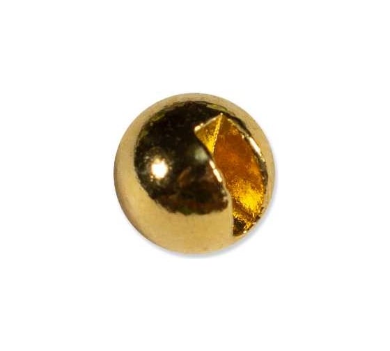 Шарик FISHCRYSTAL вольфрам с прорезью 0.31 г, 3.3 мм, Золото 5 шт BSW33-031G