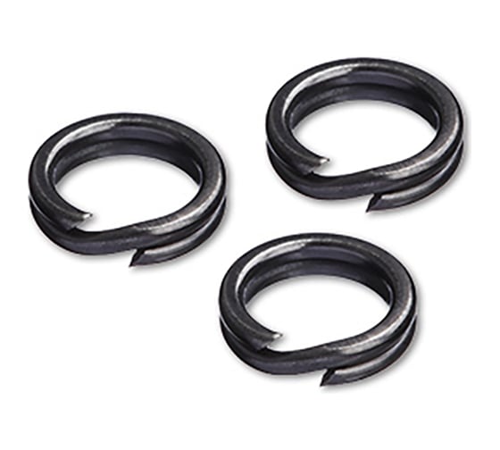 Кольцо заводное FISHCRYSTAL тёмное матовое, ф 3.5 мм, 3 кг, 20 шт 6009-035F 1