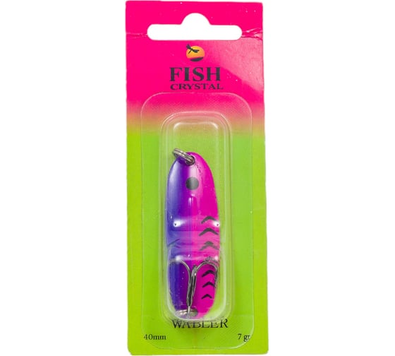 Блесна FISHCRYSTAL WABLER W40 крючок Kishida, 57 мм,7 грамм, цвет 8 WR57-08