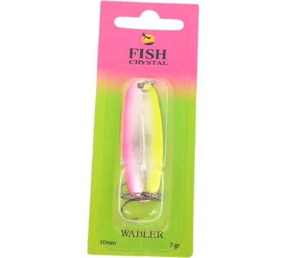 Блесна FISHCRYSTAL WABLER W40 крючок Kishida, 57 мм,7 грамм, цвет 81 WR57-81