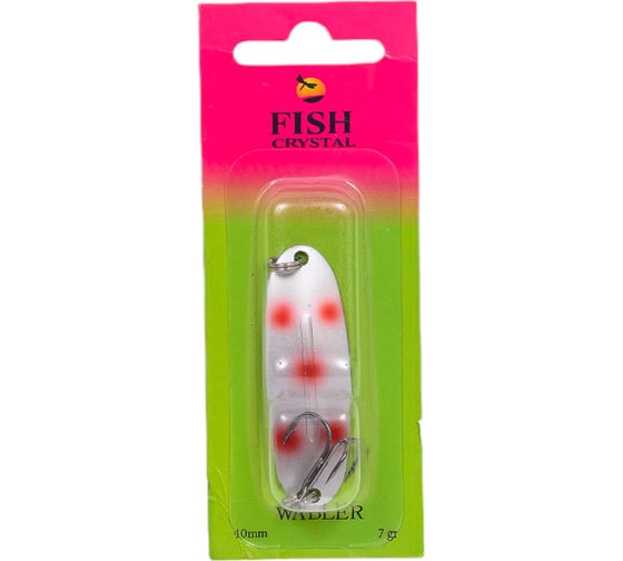 Блесна FISHCRYSTAL WABLER W40 крючок Kishida, 57 мм,7 грамм, цвет 9 WR57-09
