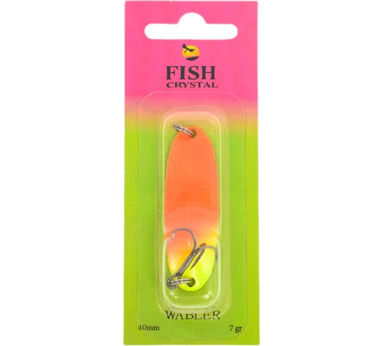 Блесна FISHCRYSTAL WABLER W40 крючок Kishida, 57 мм,7 грамм, цвет 47 WR57-47