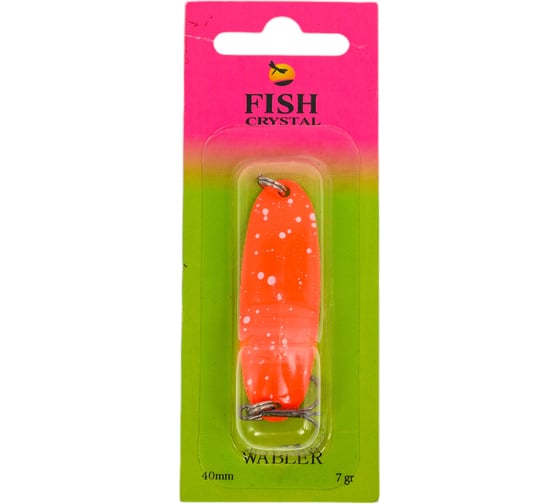 Блесна FISHCRYSTAL WABLER W40 крючок Kishida, 57 мм,7 грамм, цвет 35 WR57-35