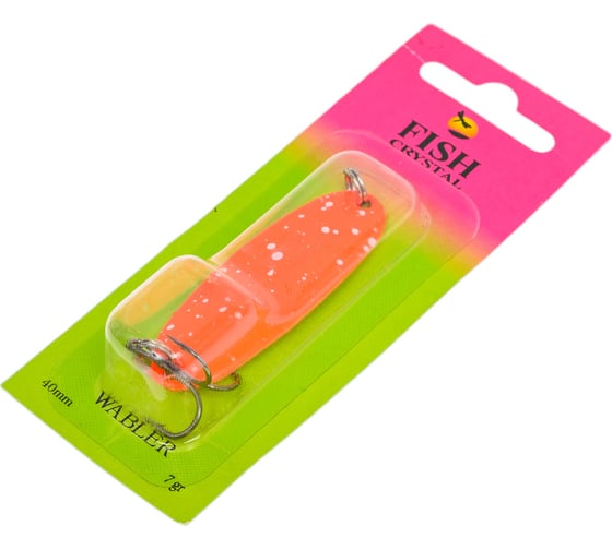 Блесна FISHCRYSTAL WABLER W40 крючок Kishida, 57 мм,7 грамм, цвет 35 WR57-35