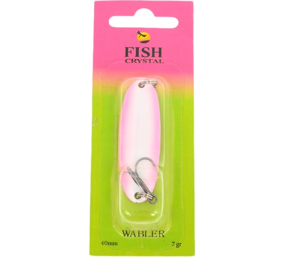 Блесна FISHCRYSTAL WABLER W40 крючок Kishida, 57 мм,7 грамм, цвет 44 WR57-44