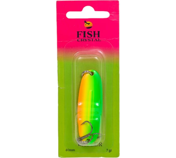 Блесна FISHCRYSTAL WABLER W40 крючок Kishida, 57 мм,7 грамм, цвет 17 WR57-17 1