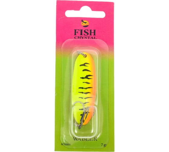 Блесна FISHCRYSTAL WABLER W40 крючок Kishida, 57 мм,7 грамм, цвет 64 WR57-64