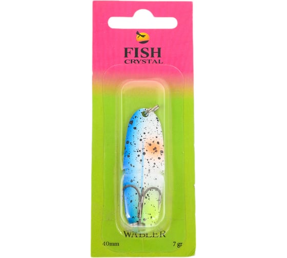 Блесна FISHCRYSTAL WABLER W40 крючок Kishida, 57 мм,7 грамм, цвет 72 WR57-72