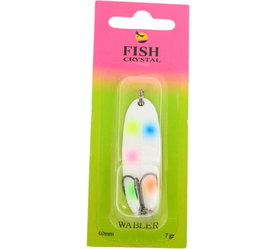 Блесна FISHCRYSTAL WABLER W40 крючок Kishida, 57 мм,7 грамм, цвет 69 WR57-69