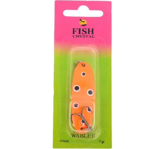Блесна FISHCRYSTAL WABLER W40 крючок Kishida, 57 мм,7 грамм, цвет 73 WR57-73