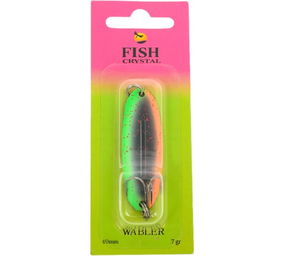 Блесна FISHCRYSTAL WABLER W40 крючок Kishida, 57 мм,7 грамм, цвет 83 WR57-83