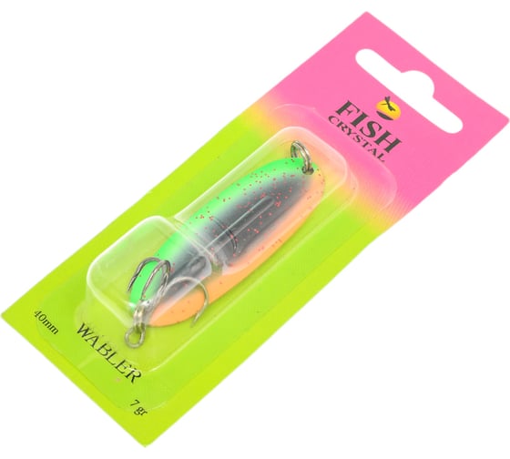 Блесна FISHCRYSTAL WABLER W40 крючок Kishida, 57 мм,7 грамм, цвет 83 WR57-83