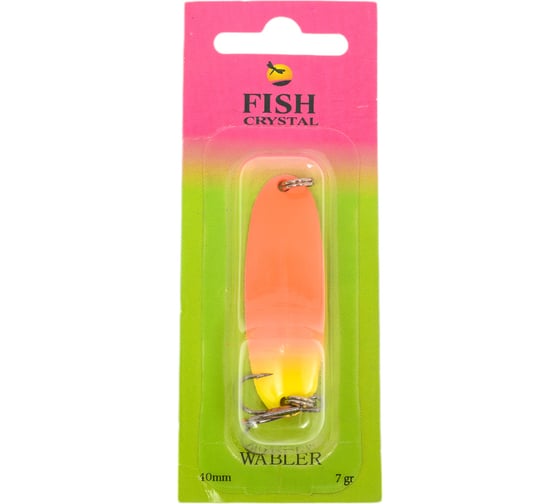 Блесна FISHCRYSTAL WABLER W40 крючок Kishida, 57 мм,7 грамм, цвет 48 WR57-48