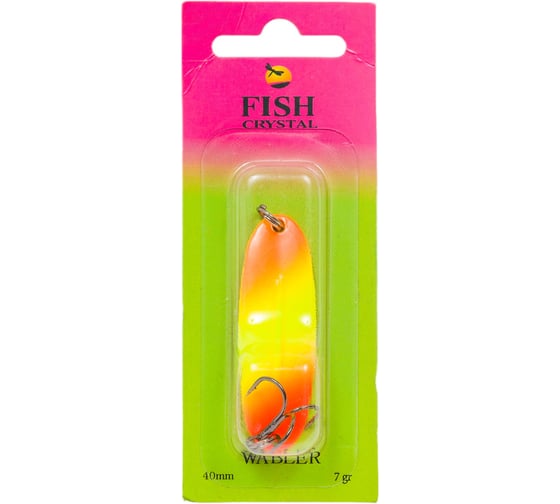 Блесна FISHCRYSTAL WABLER W40 крючок Kishida, 57 мм,7 грамм, цвет 70 WR57-70