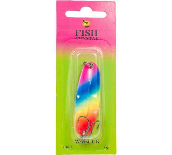 Блесна FISHCRYSTAL WABLER W40 крючок Kishida, 57 мм,7 грамм, цвет 77 WR57-77