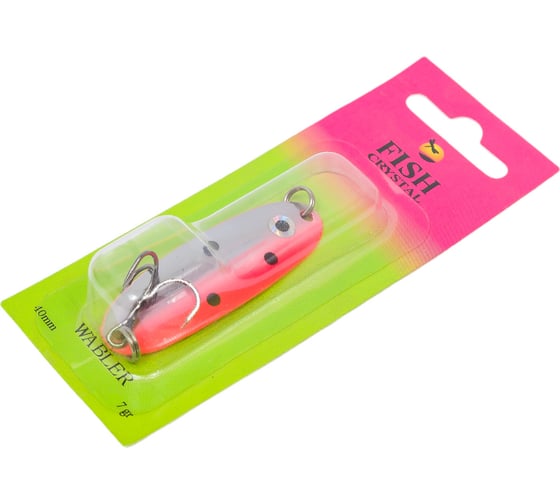 Блесна FISHCRYSTAL WABLER W40 крючок Kishida, 57 мм,7 грамм, цвет 13 WR57-13