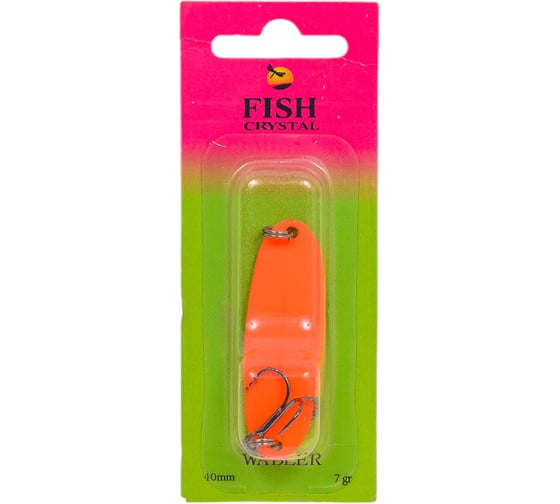Блесна FISHCRYSTAL WABLER W40 крючок Kishida, 57 мм,7 грамм, цвет 24 WR57-24