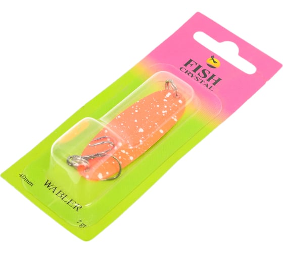 Блесна FISHCRYSTAL WABLER W40 крючок Kishida, 57 мм,7 грамм, цвет 36 WR57-36
