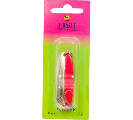 Блесна FISHCRYSTAL WABLER W40 крючок Kishida, 57 мм,7 грамм, цвет 50 WR57-50