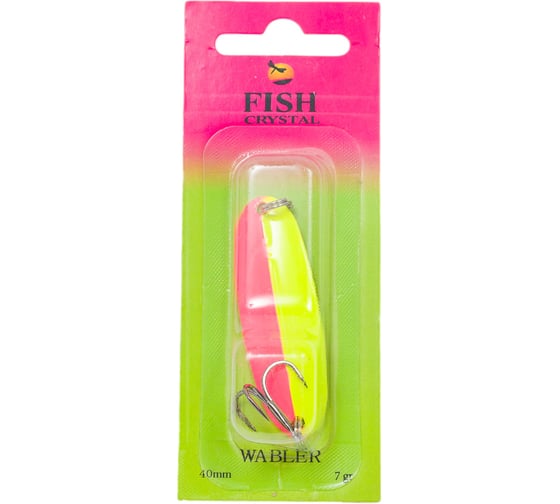 Блесна FISHCRYSTAL WABLER W40 крючок Kishida, 57 мм,7 грамм, цвет 86 WR57-86