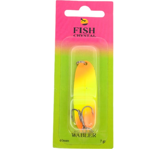 Блесна FISHCRYSTAL WABLER W40 крючок Kishida, 57 мм,7 грамм, цвет 71 WR57-71