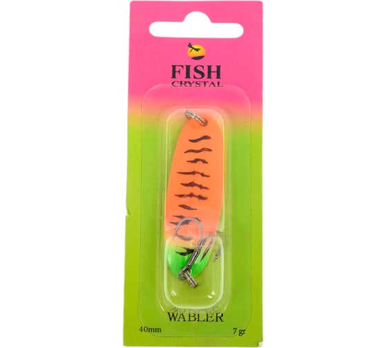 Блесна FISHCRYSTAL WABLER W40 крючок Kishida, 57 мм,7 грамм, цвет 57 WR57-57
