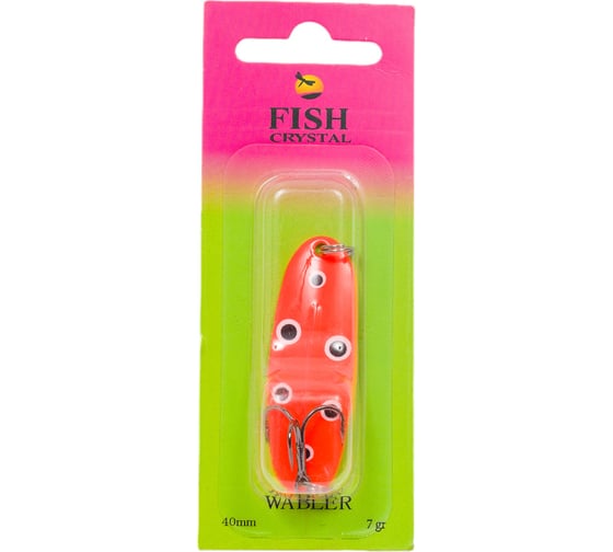 Блесна FISHCRYSTAL WABLER W40 крючок Kishida, 57 мм,7 грамм, цвет 74 WR57-74
