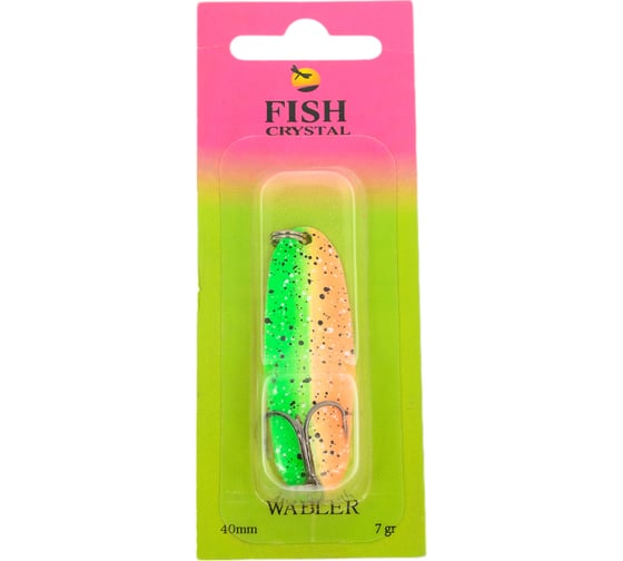 Блесна FISHCRYSTAL WABLER W40 крючок Kishida, 57 мм,7 грамм, цвет 68 WR57-68