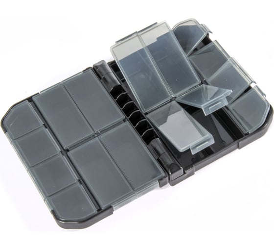 Коробка рыболовная MEIHO Versus VS-388DD Black 122x97x34 мм VS-388DD-B