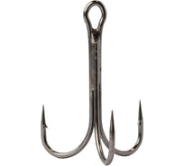 Крючок тройной FISHCRYSTAL с удлиненным усиленным цевьем, №4, покрытие BN, 10 шт 11031-04F