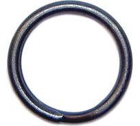 Кольцо заводное FISHCRYSTAL SLIM темное матовое, 7 мм, 14 кг, 14 шт 6011-07F