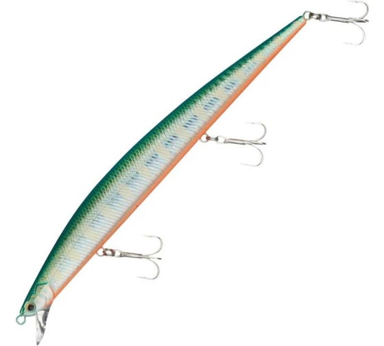 Воблер Минноу Strike Pro Koffana 175F цвет: A150-713 UV Blue Silver OB EG-145B-F#A150-713