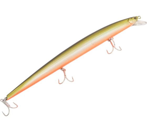 Воблер Минноу Strike Pro Koffana 210F цвет: 612T Natural Shad Silver EG-145C-F#612T