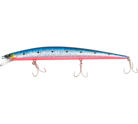 Воблер Минноу Strike Pro Koffana 175F цвет: A234-SBO-LU Blue Back Silver OB Fluo, (EG-145B-F#A234-S EG-145B-F#A234-SBO-LU